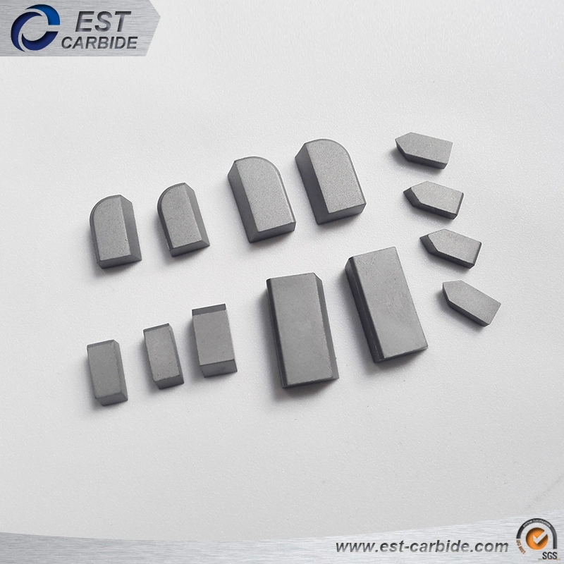 Hard Yg6 Material Cemented Carbide Brazing Tips